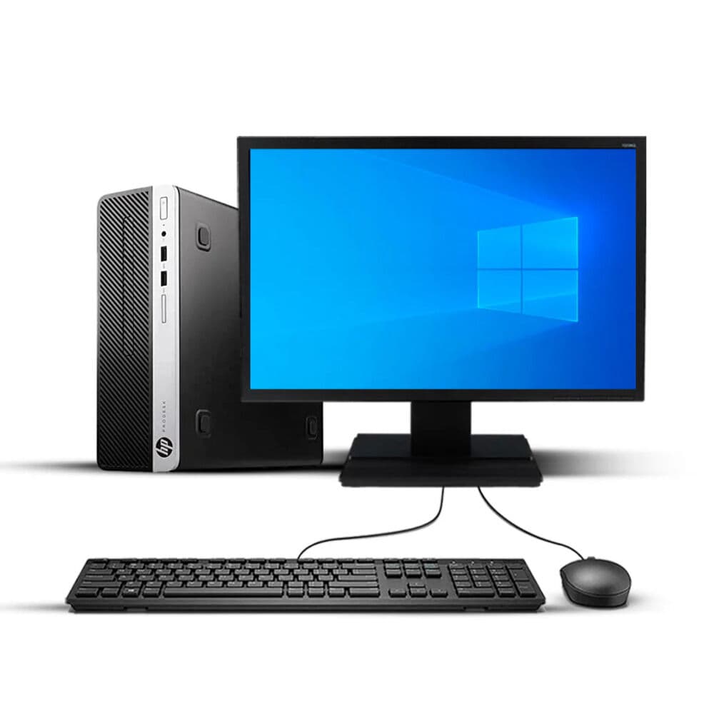 COMPUTADORA REFURBISHED HP I5-6TA 8GB 240SSD MONITOR 22´´