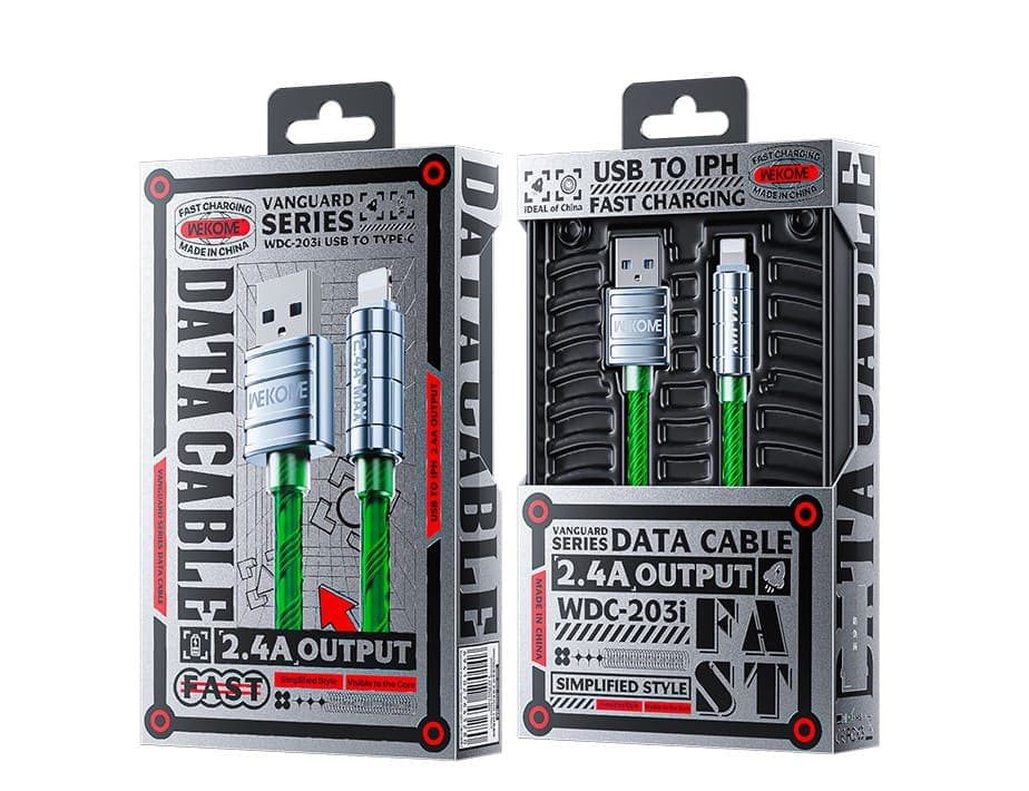 CABLE USB A IPHONE LIGTNING WOKOME WDC-03I