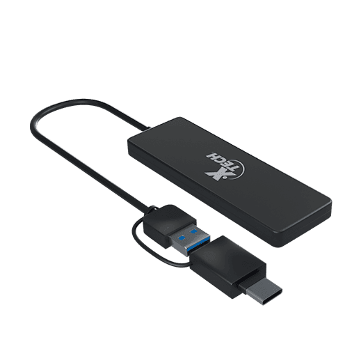 HUB USB 3.0 4 PUESTOS XTECH XTC-390