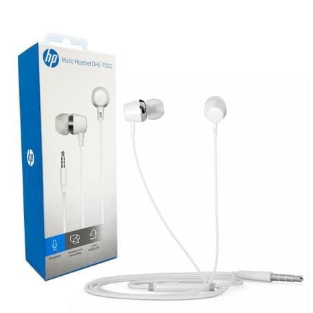 AUDIFONO ALAMBRICO HP DHE-7000 BLANCO