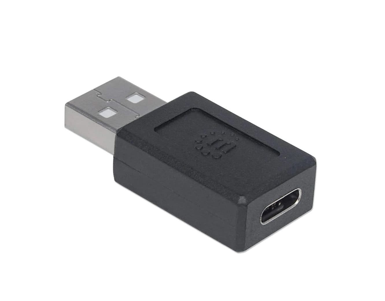 ADAPTADOR USB 2.0  A TIPO C (MARCA MANHATTAN)
